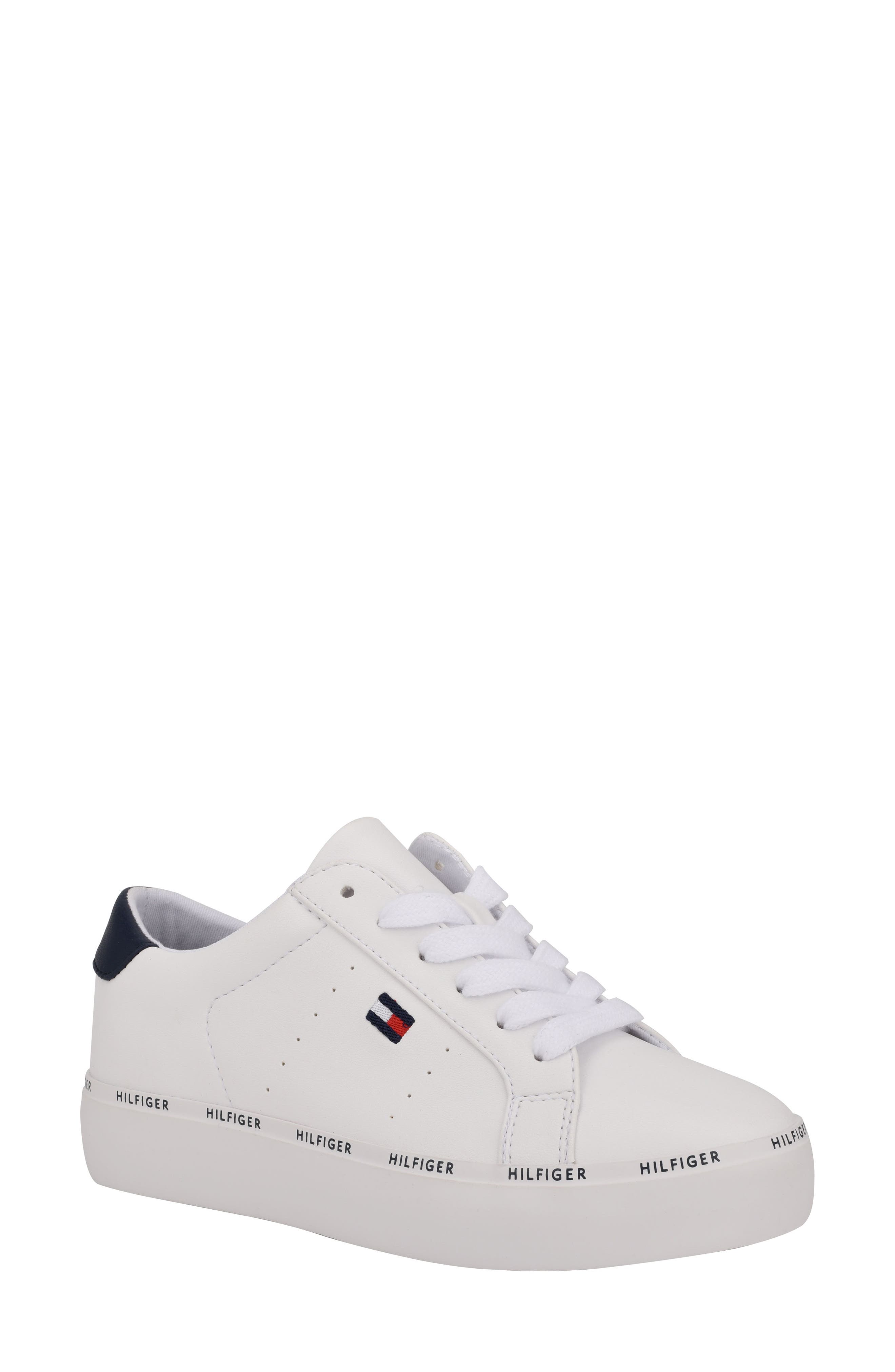 Henissly Low Top Sneaker, Main, color, WHITE FAUX LEATHER