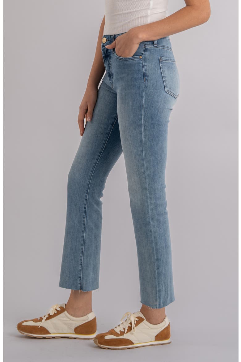 Kelsey Fab Ab High Waist Kick Flare Jeans, Alternate, color, ACHIEVEMENT
