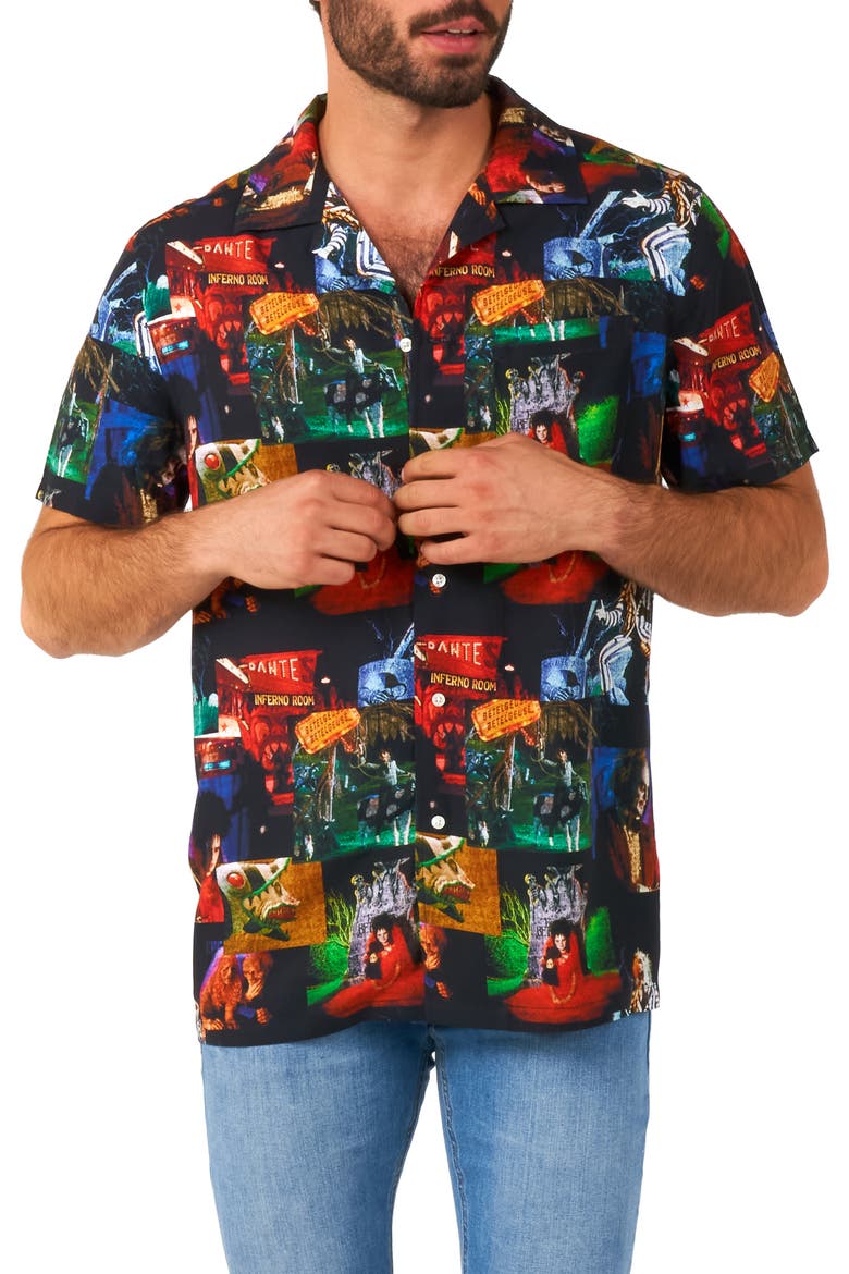 Beetlejuice Camp Shirt, Main, color, MISCELLANEOUS
