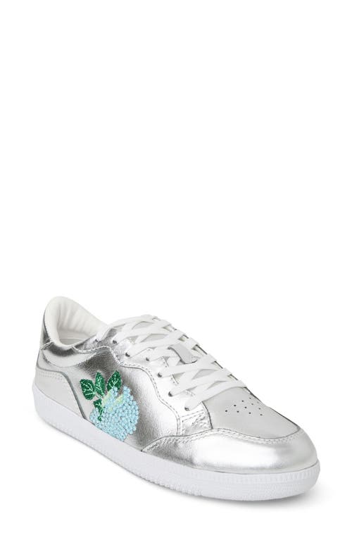 Jack Rogers Hydrangea Sneaker In Silver Multi