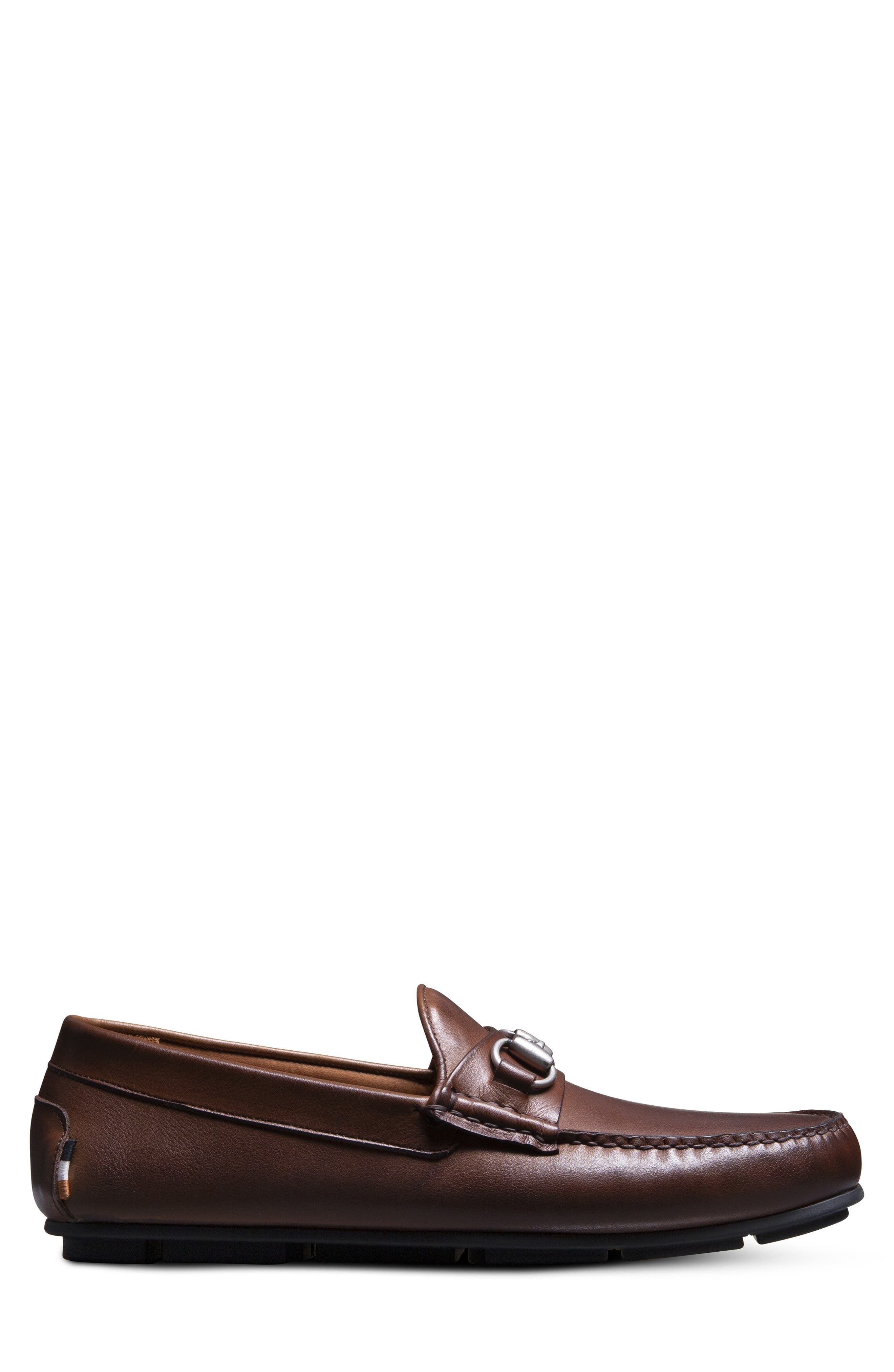 Sebastian Bit Driving Loafer, Alternate, color, MAHOGANY