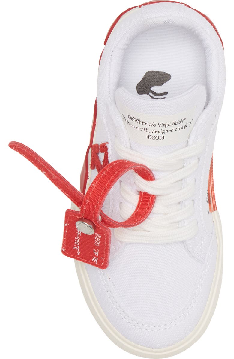 Off-White Kids' Vulcanized Low Top Sneaker, Alternate, color,