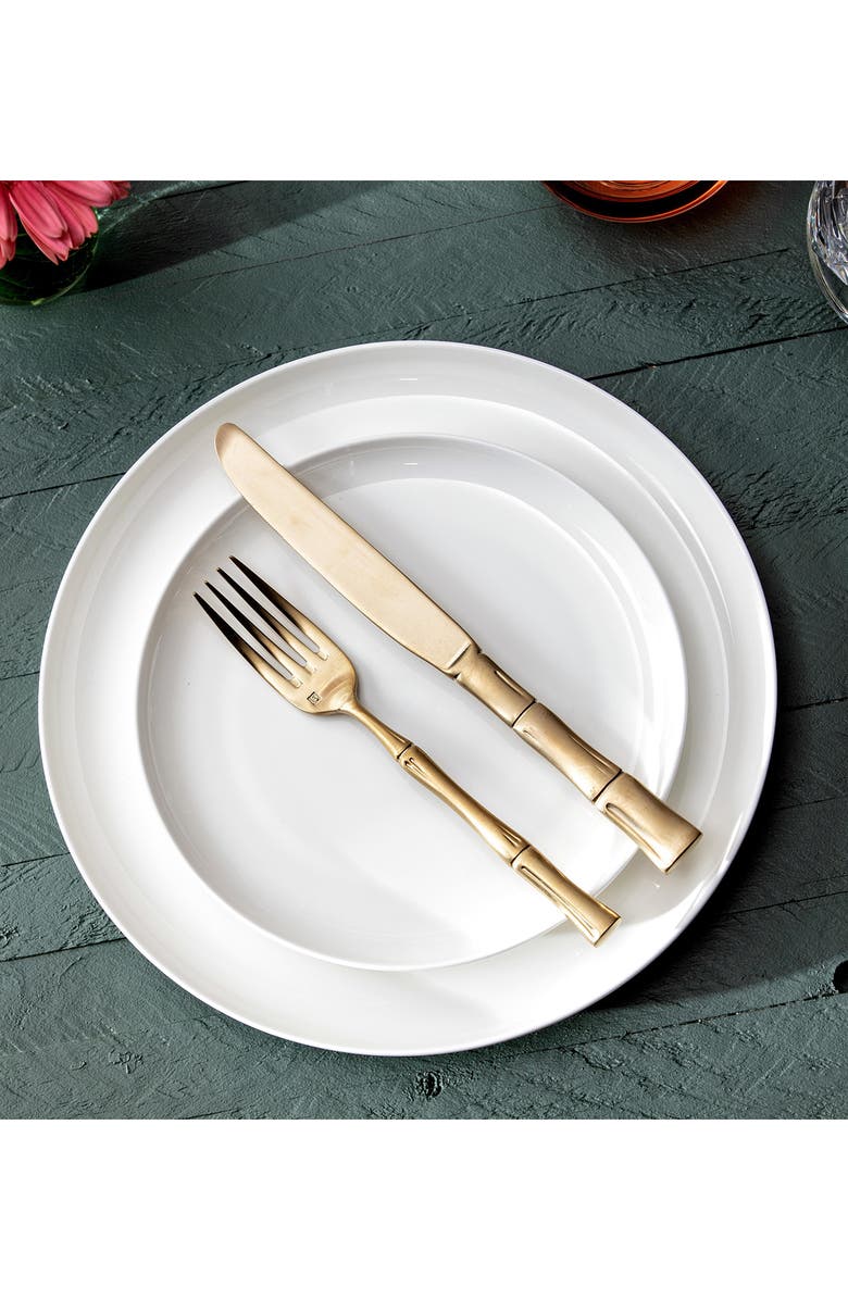 Fortessa Royal Pacific Brushed Champagne 5-Piece Place Setting, Alternate, color, 