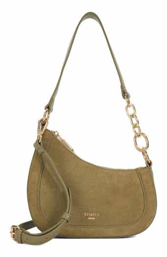 Dune London Direction Suede Shoulder Bag