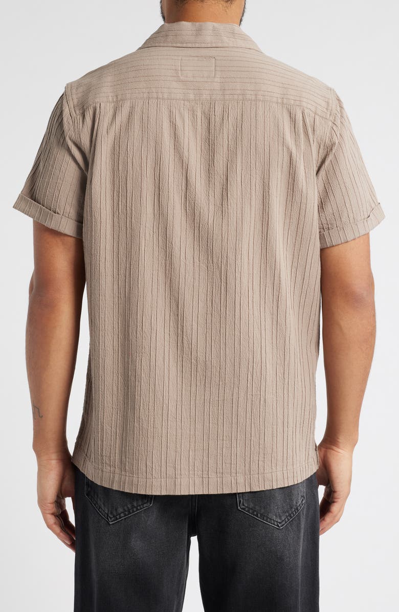 Rails Ohana Short Sleeve Stretch Cotton Plissé Button-Up Shirt, Alternate, color,