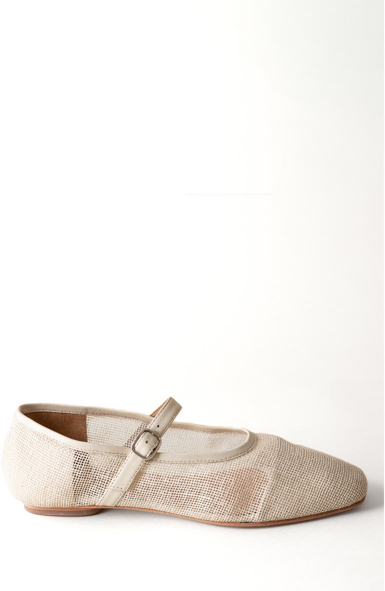 Huma Blanco Penny Mary Jane Flat, Alternate, color, Natural Jute
