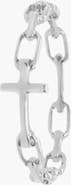 Rizen Jewelry Chain Breaker Cross Ring