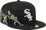 New Era Men's New Era Black Chicago White Sox Run Mascot 59FIFTY Fitted Hat
