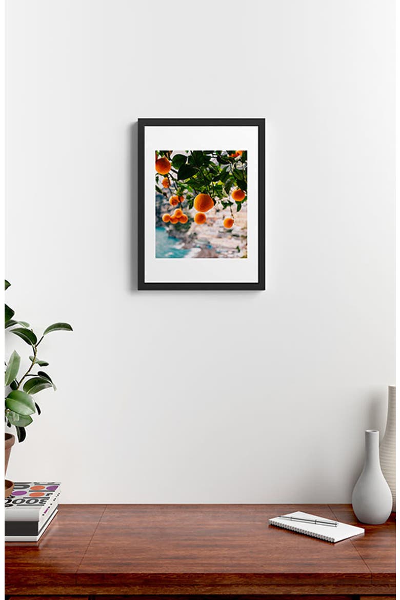 Alam Framed Wall Art, Alternate, color, ORANGE