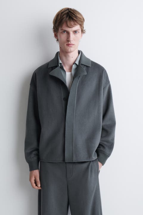Oversized Brushed Jersey Shirt