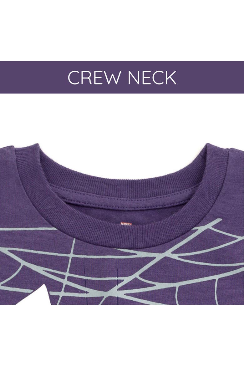 Spider-Man Graphic Short Sleeve T-Shirt, Alternate, color, Ghost Spider Dk Purple