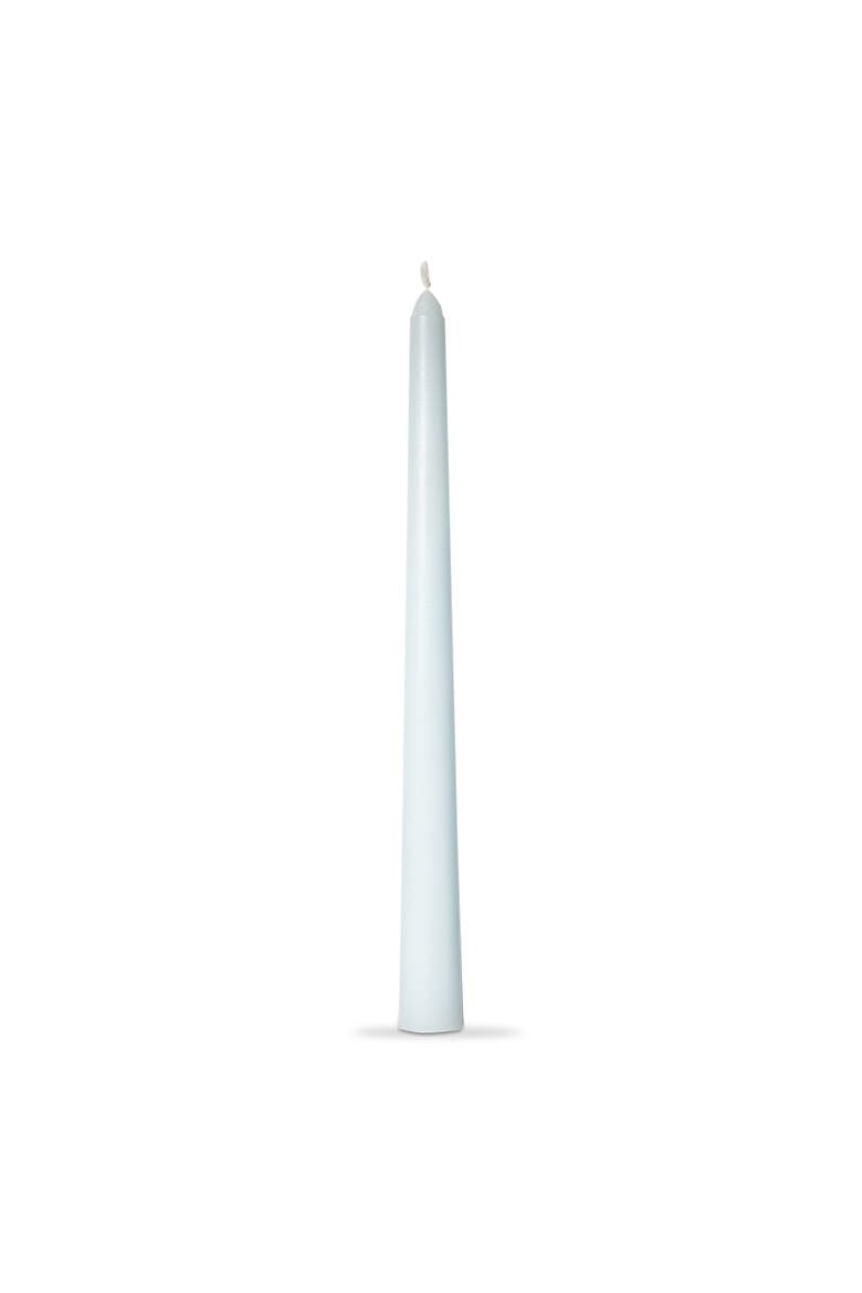 Color Studio Traditional Taper Candles Light Blue Set of 4, Alternate, color, Blue