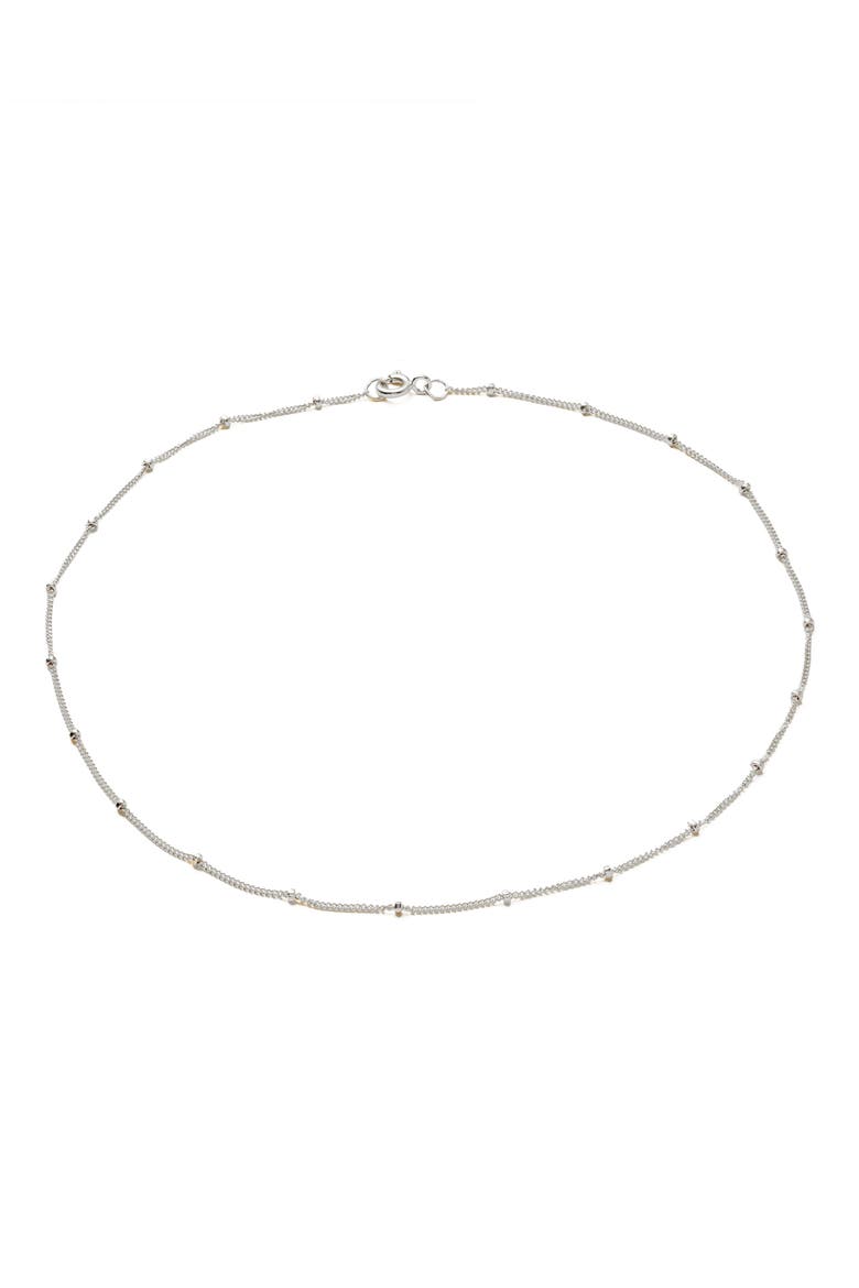 Satellite Chain Necklace, Main, color, SILVER