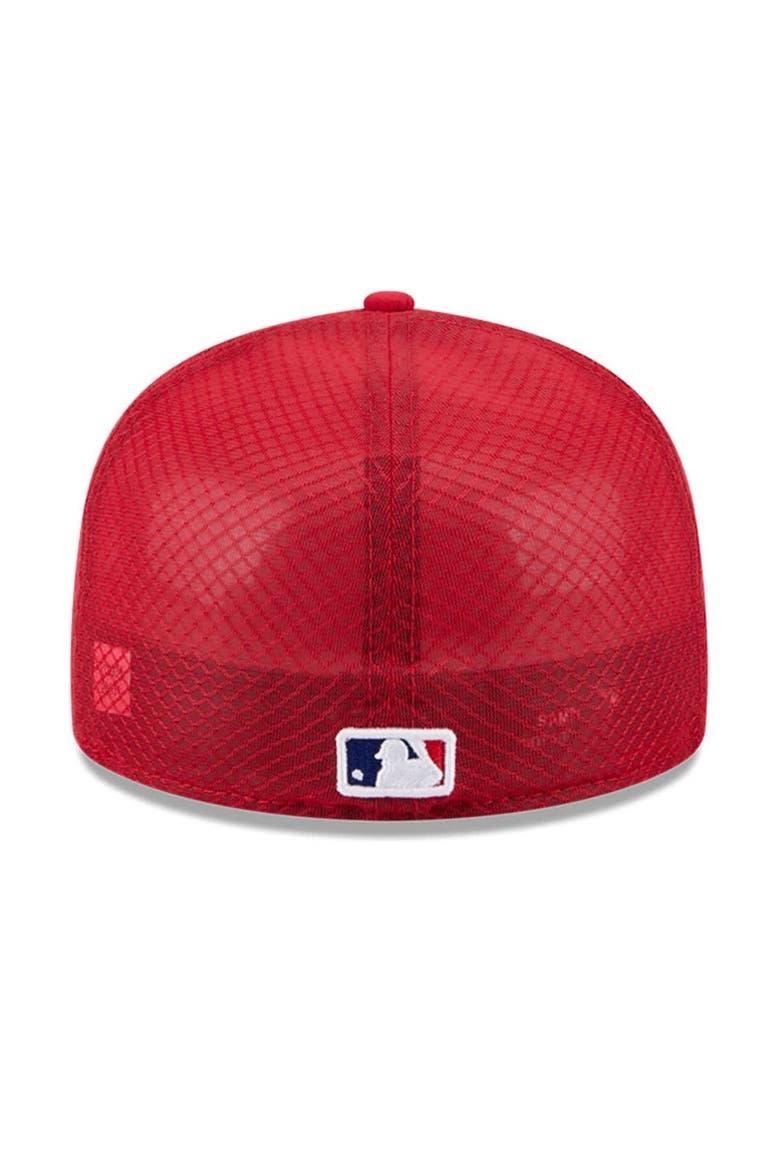 Men's New Era Red Philadelphia Phillies 2026 Batting Practice 59FIFTY Fitted Hat, Alternate, color, Red