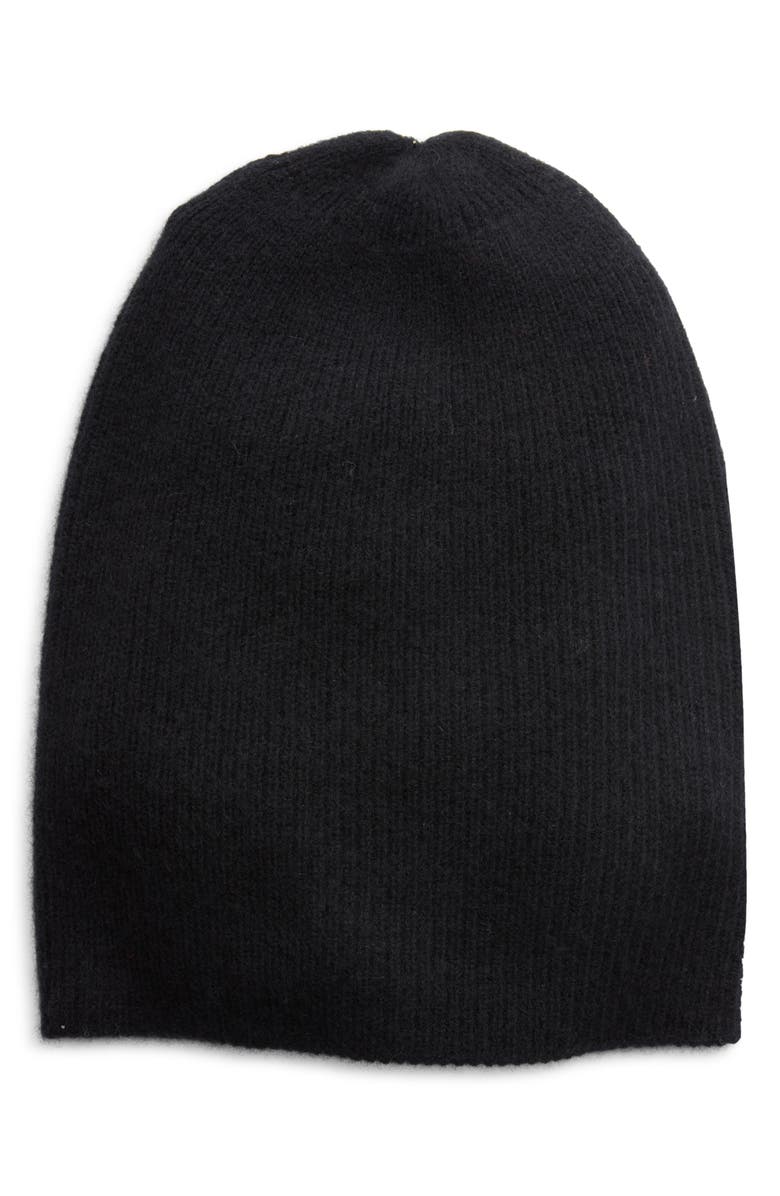 Halogen<sup>®</sup> Ribbed Cashmere Beanie, Main, color, 