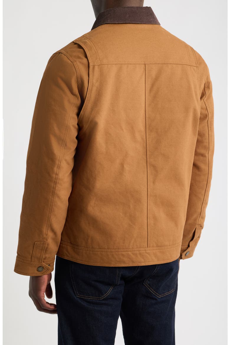 Carson City Cotton Canvas Ranch Jacket, Alternate, color, WHISKY