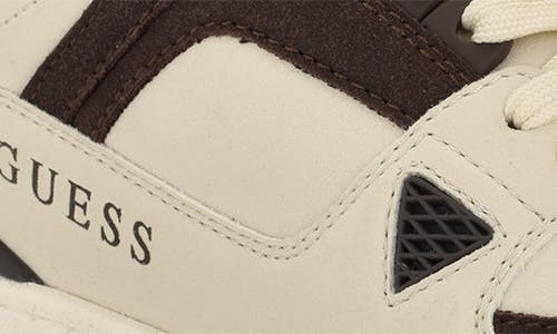 Guess Nadine Sneaker In Ivory Multi