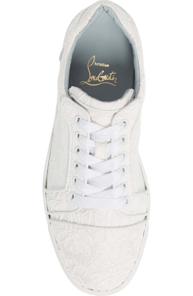 Christian Louboutin Vieira Orlato Low Top Sneaker, Alternate, color, Off White