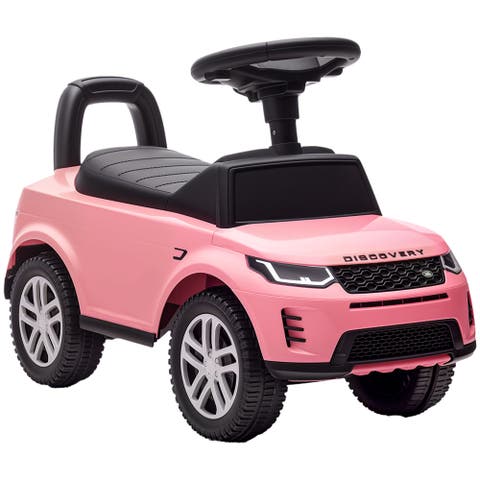 Licensed Land Rover Foot-to-Floor Push Ride On Car