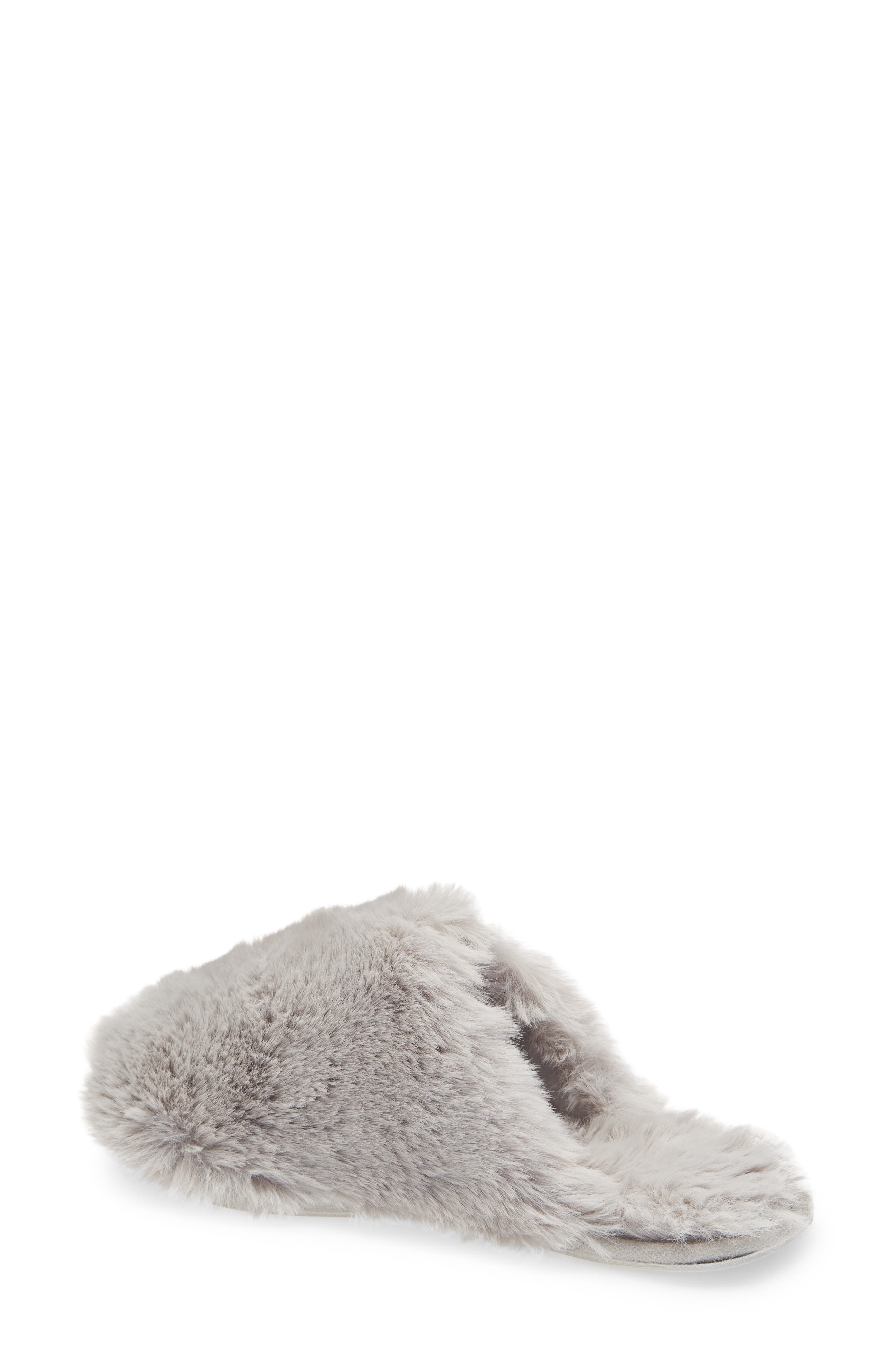 Joules Cozy Faux Fur Slipper, Alternate, color, 