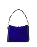 Lanvin Compagnon Medium Asymmetrical Bag In Suede