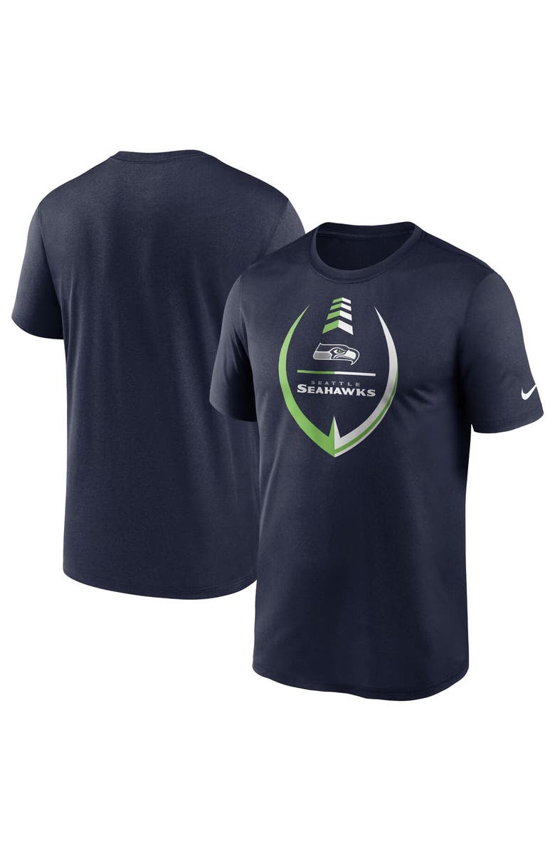 Nike Men's Nike College Navy Seattle Seahawks Icon Legend Performance T-Shirt, Main, color, Navy