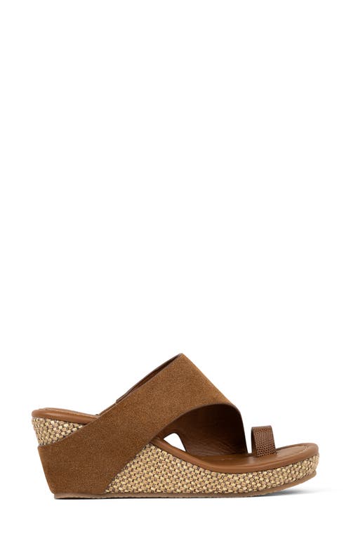 DONALD PLINER DONALD PLINER GYER LEATHER WEDGE SANDAL 