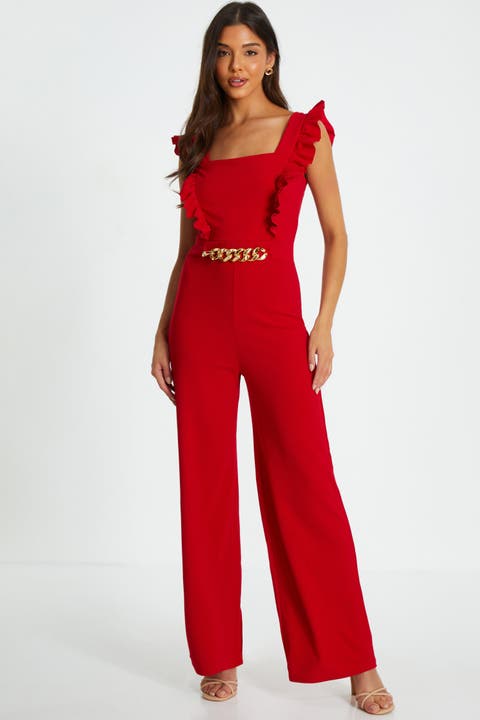 Red Jumpsuits Rompers for Women Nordstrom