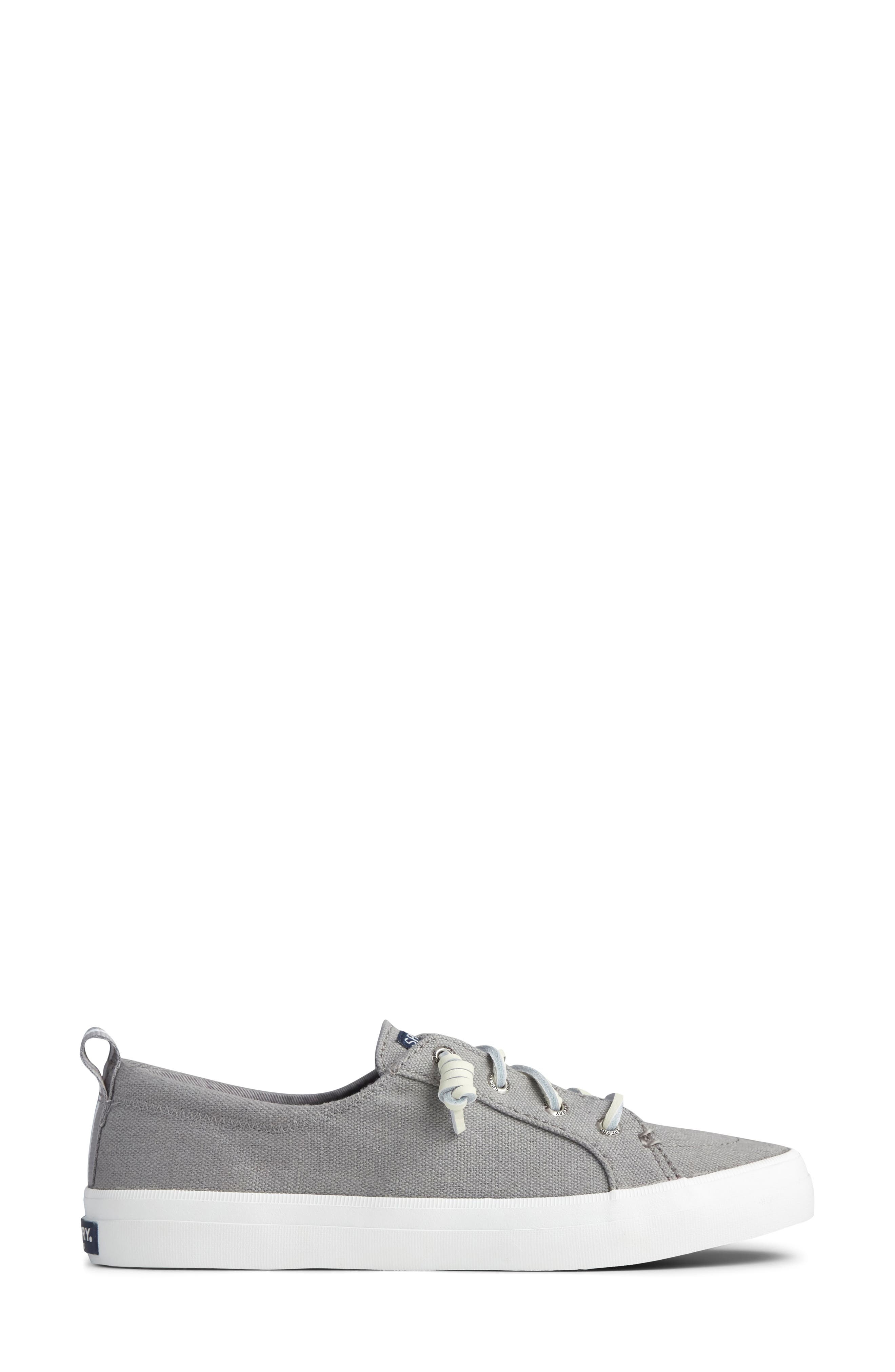 Sperry Crest Vibe Slip-On Sneaker, Alternate, color, Grey