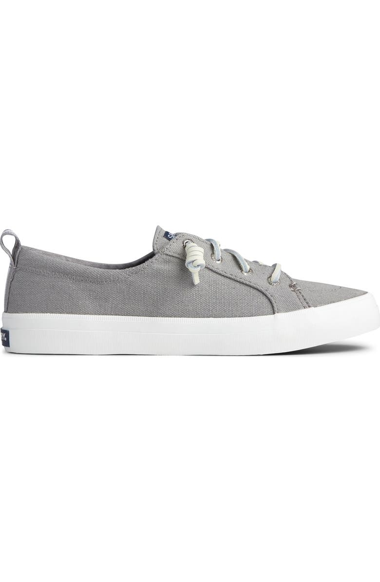 Sperry Crest Vibe Slip-On Sneaker, Alternate, color, Grey