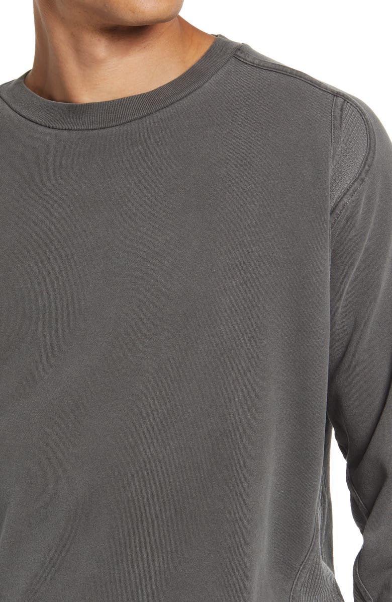 John Elliott Cross Thermal Crewneck Sweatshirt, Alternate, color, 