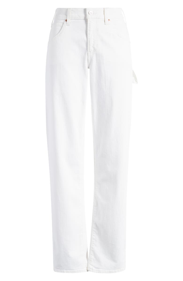 PAIGE Rion Straight Leg Carpenter Jeans, Alternate, color, Tonal Ecru