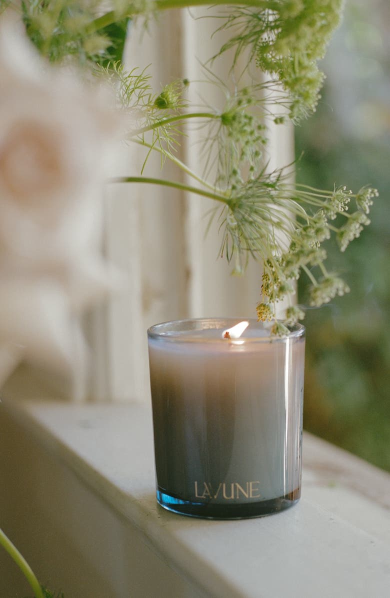 LAVUNE No. 7 Rosewood Candle, Alternate, color, Dark Blue