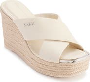 DKNY Maryn Espadrille Wedge Platform Sandal