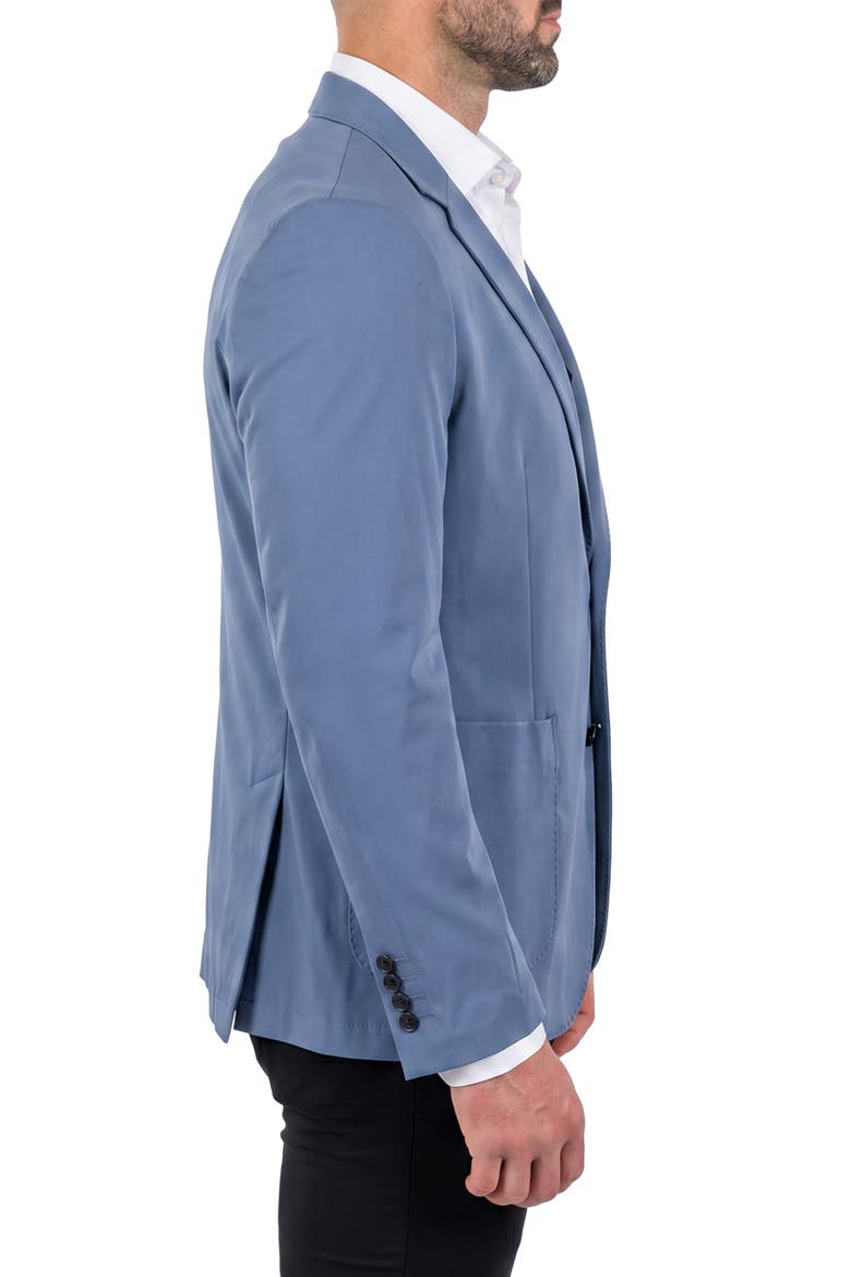 Descartes Unconstructed Blazer, Alternate, color, BLUE
