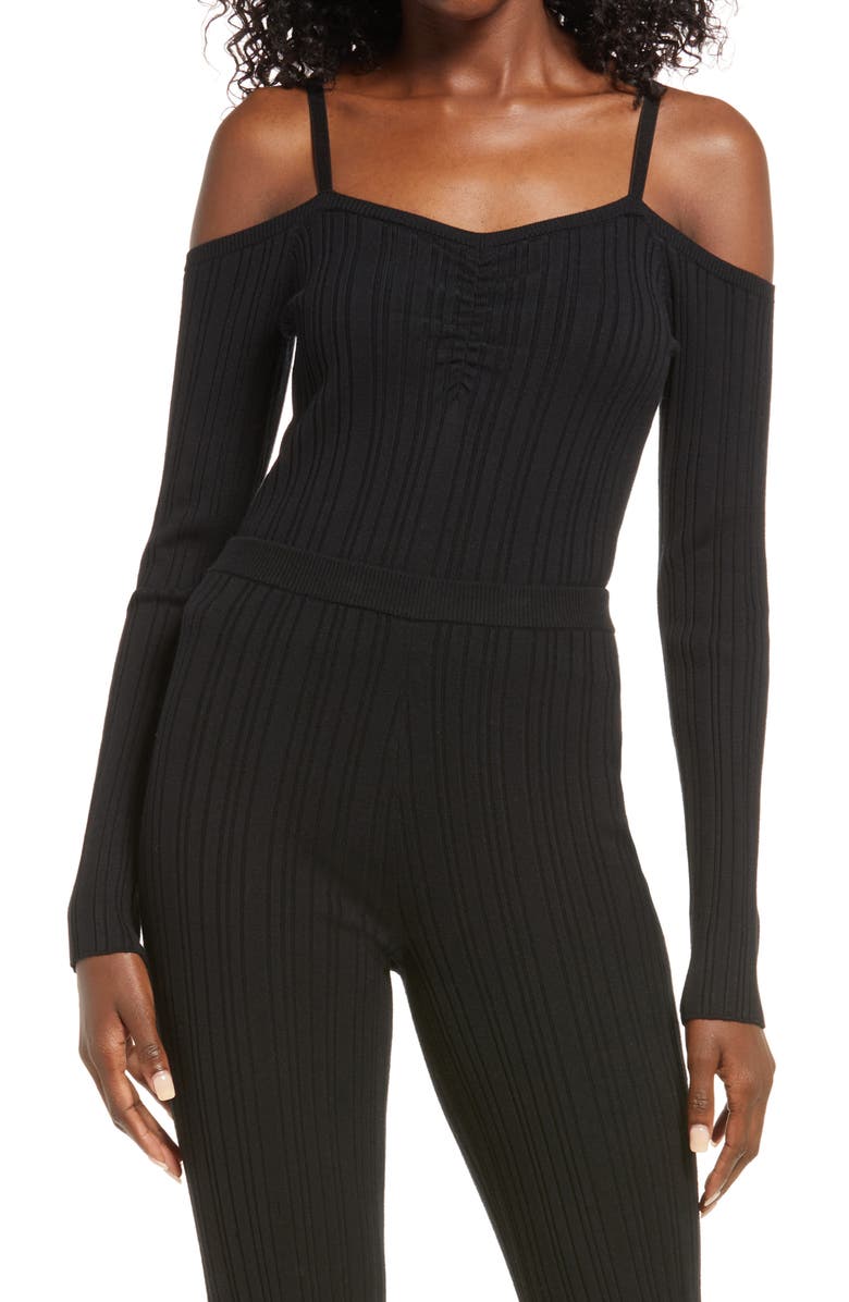 Open Edit Off the Shoulder Sweater, Main, color, 