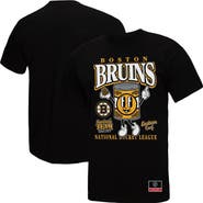Mitchell & Ness Men's Mitchell & Ness Black Boston Bruins Local Food T-Shirt
