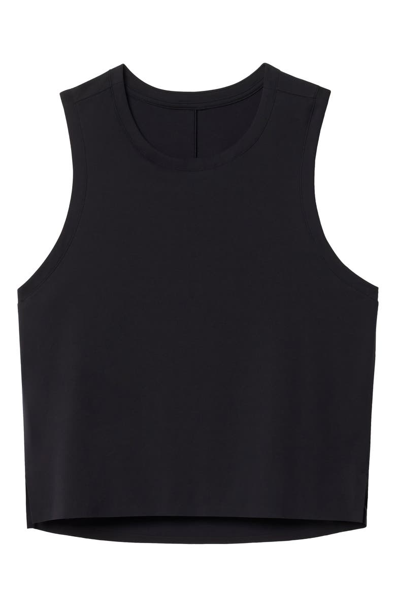 Rhone Serene Crop Performance Tank, Alternate, color, Black