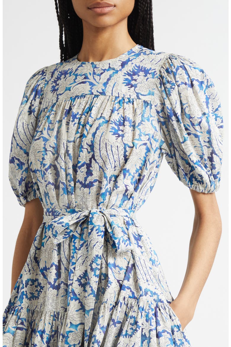 Rosalie Puff Sleeve Minidress, Alternate, color, CIEL