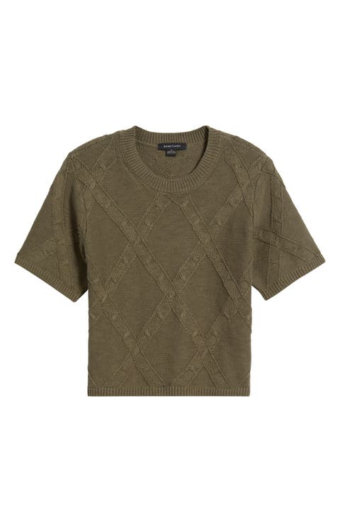 Diamond Stitch Sweater