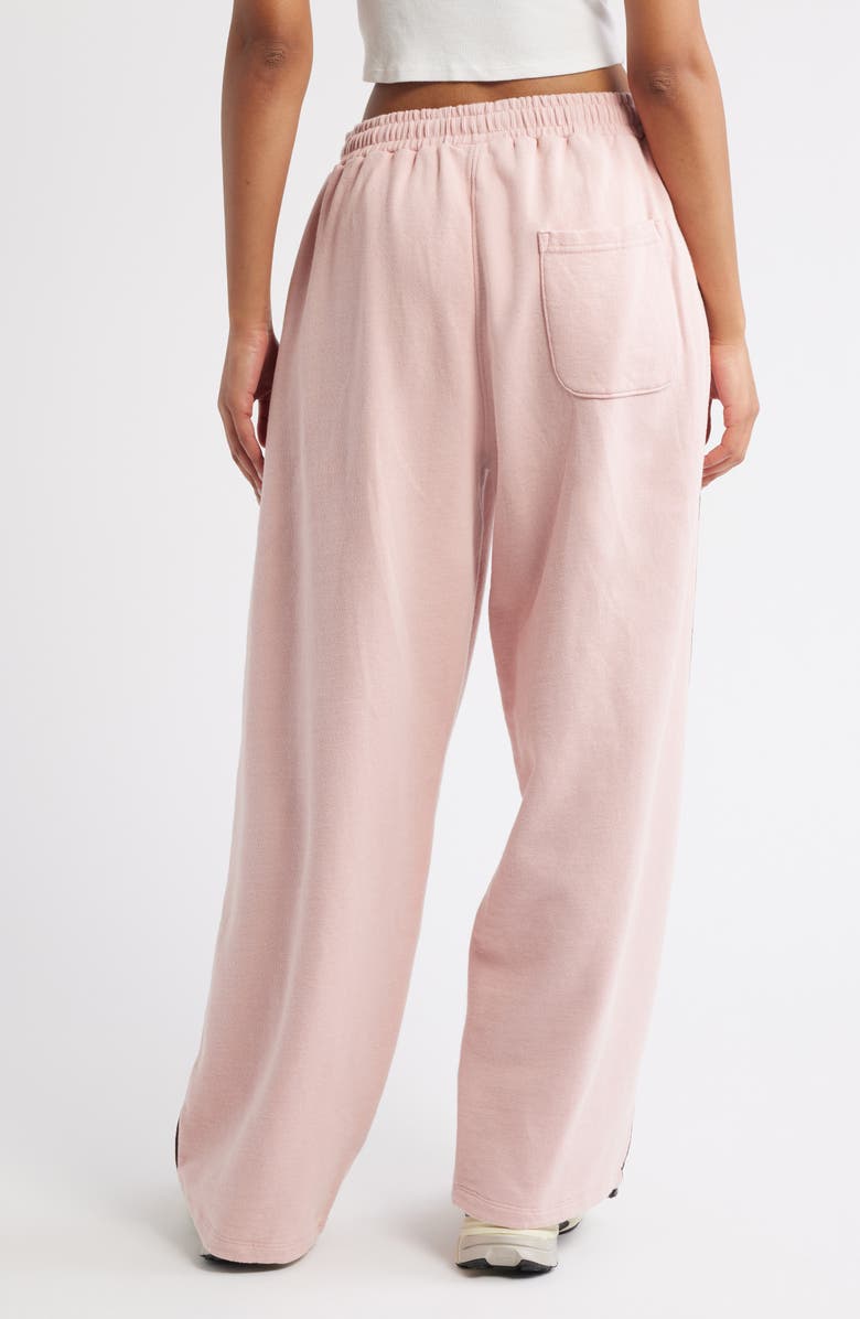 Iets Frans Harri Cotton Wide Leg Sweatpants, Alternate, color, Ballet Pink