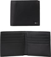 HUGO Ray Faux Leather Bifold Wallet