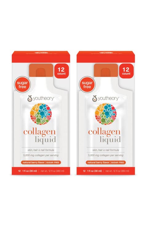 Collagen Liquid Berry Flavor Single Serving 2 Packets