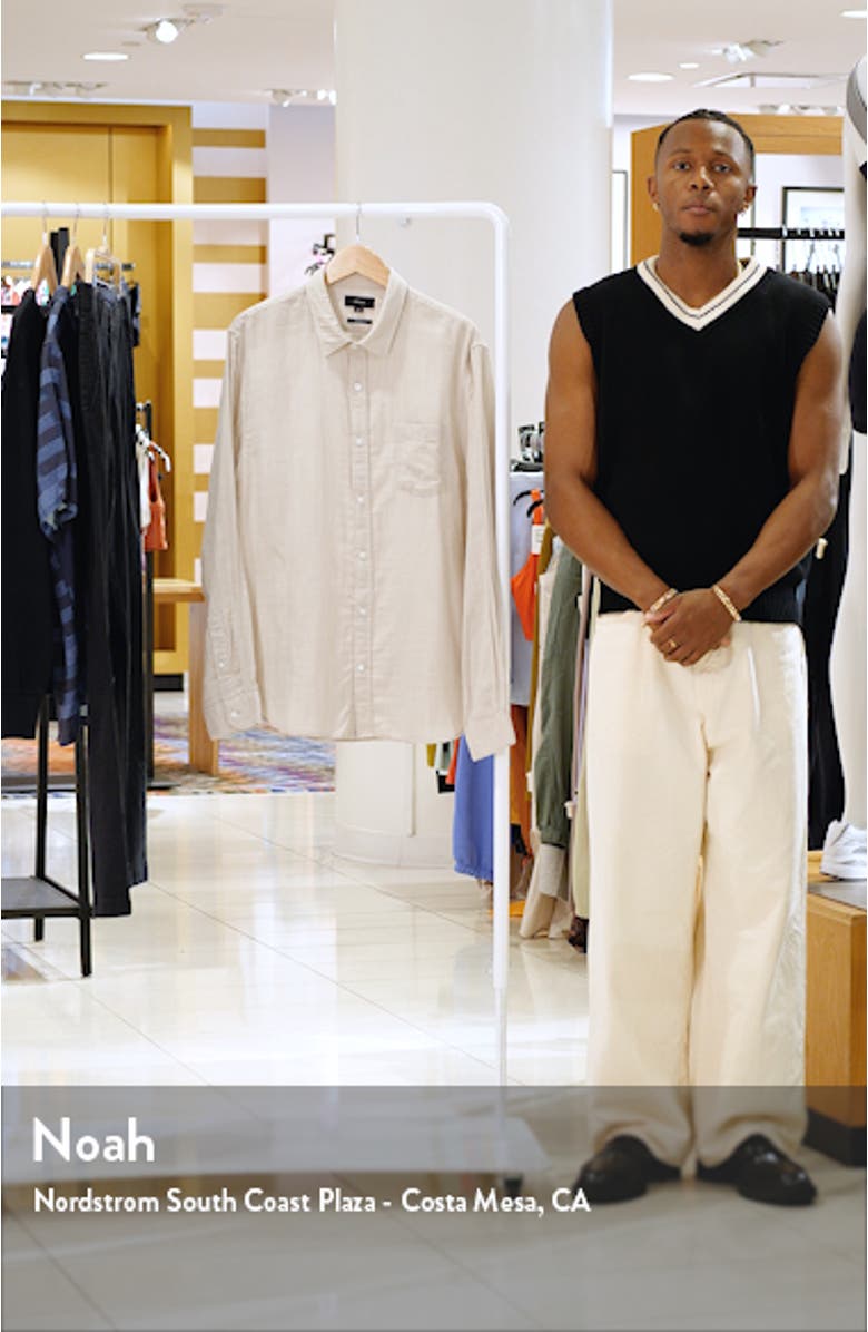 Double Face Cotton Button-Up Shirt, sales video thumbnail