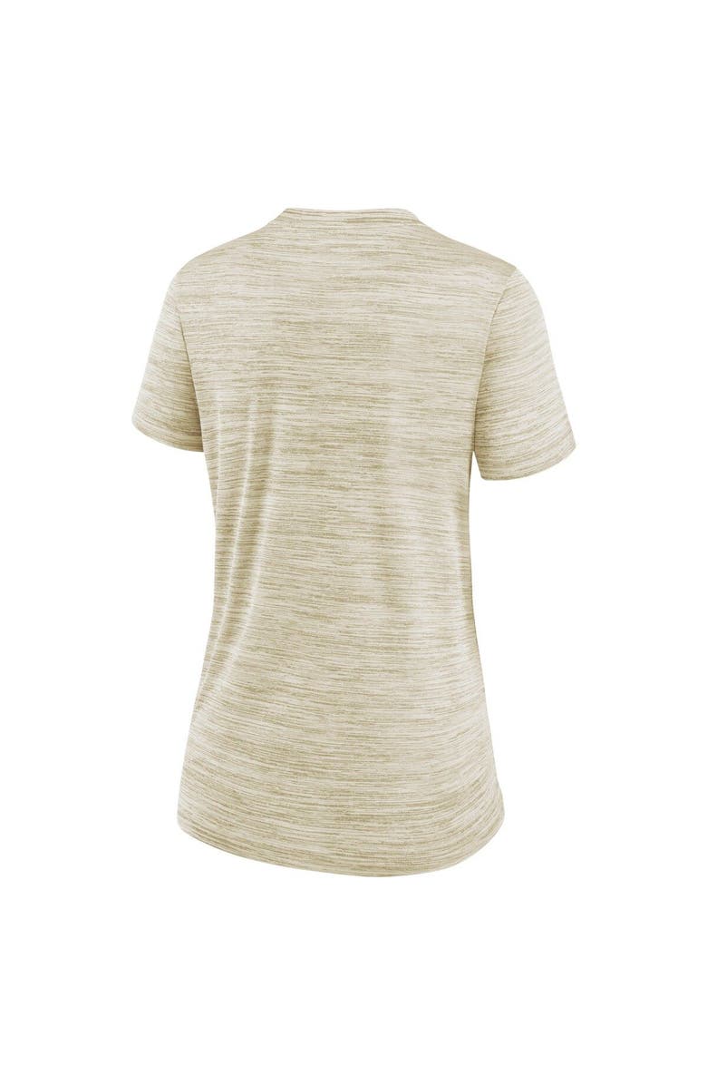 Nike Women's Nike Cream Los Angeles Angels City Connect Velocity Practice Performance V-Neck T-Shirt, Alternate, color, Cream