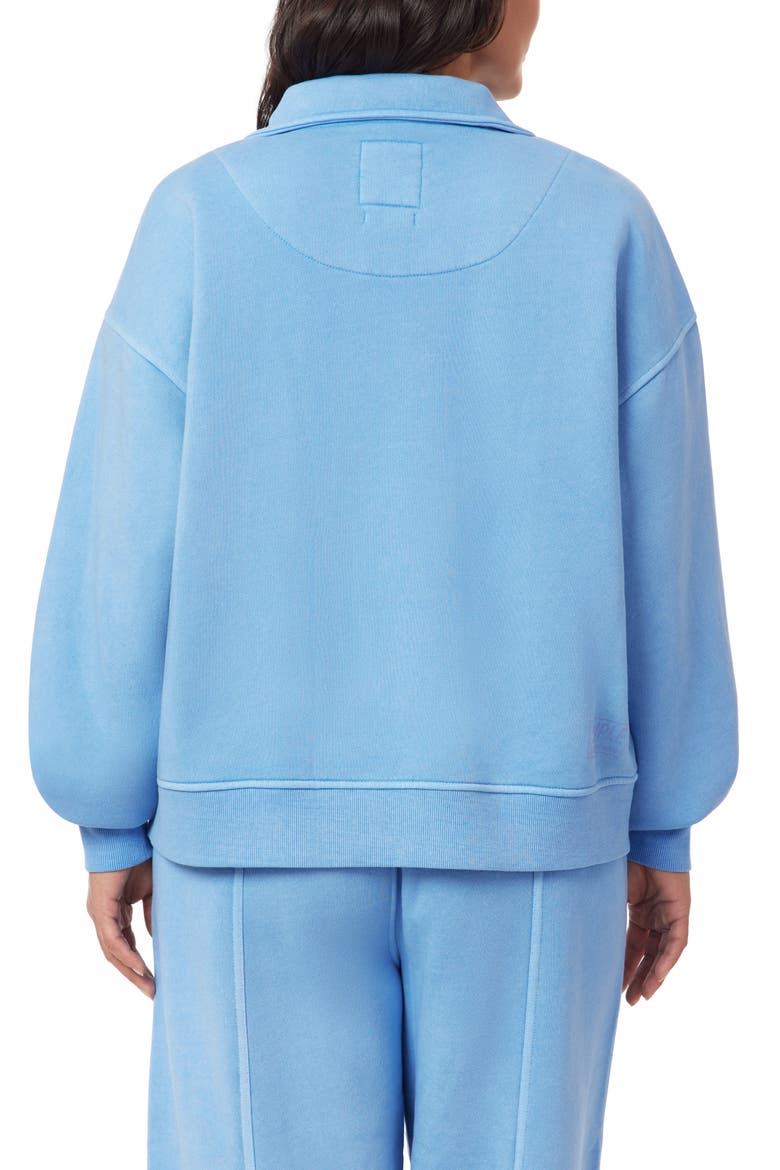 Waverly Quarter Zip Pullover Sweater, Alternate, color, BLUE BELL