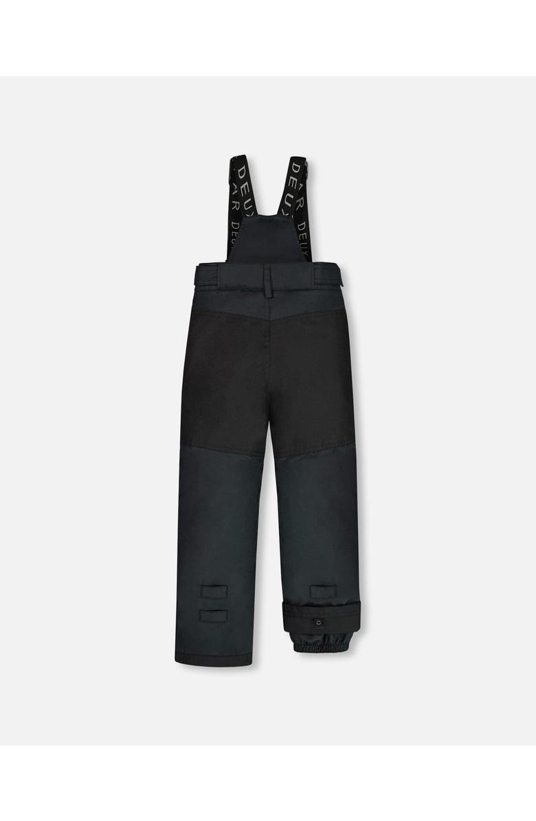 Deux par Deux Kids Unisex Snow Pants Black, Alternate, color, 
