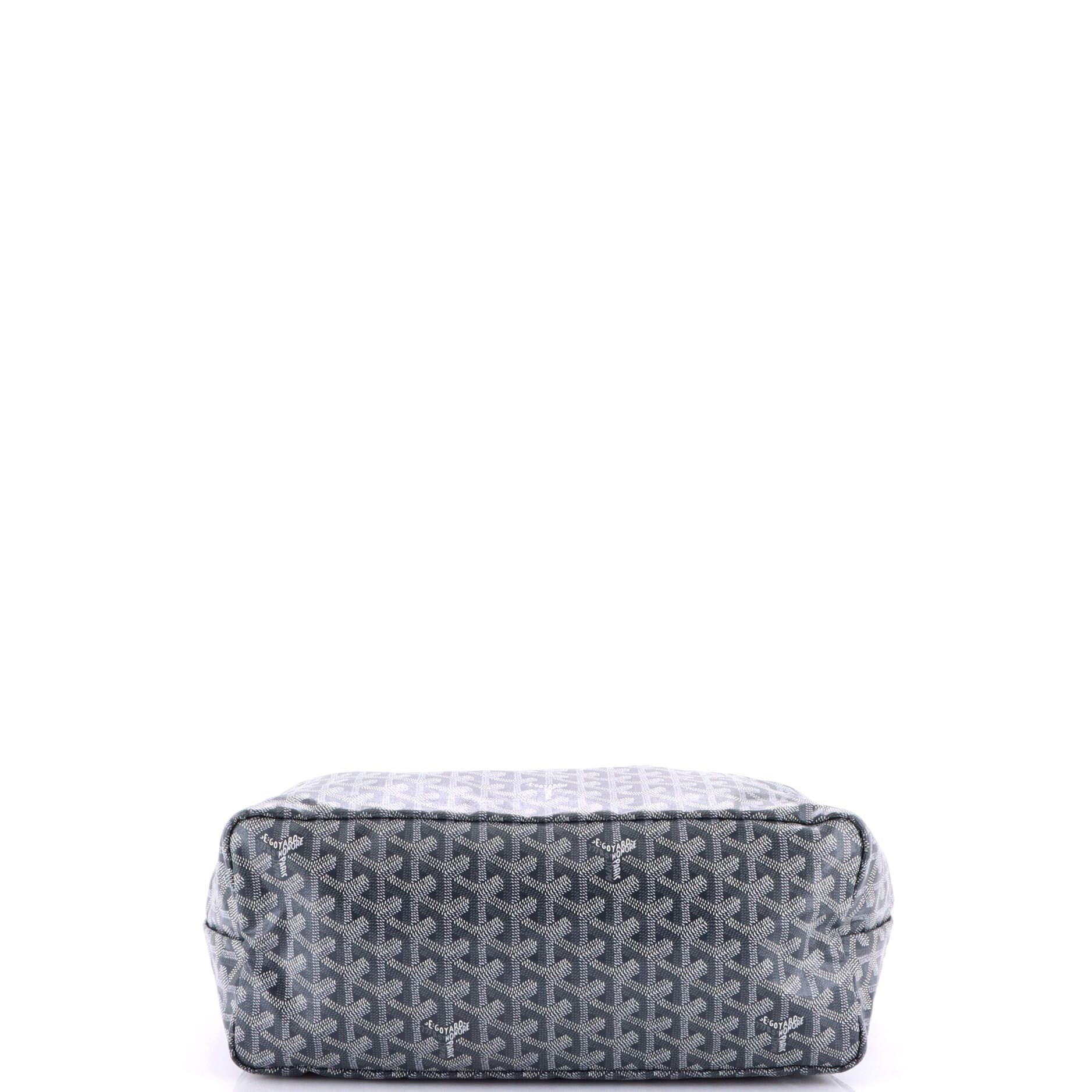 Pre-Owned Goyard Saint Louis Tote Coated Canvas PM, Alternate, color, Gray