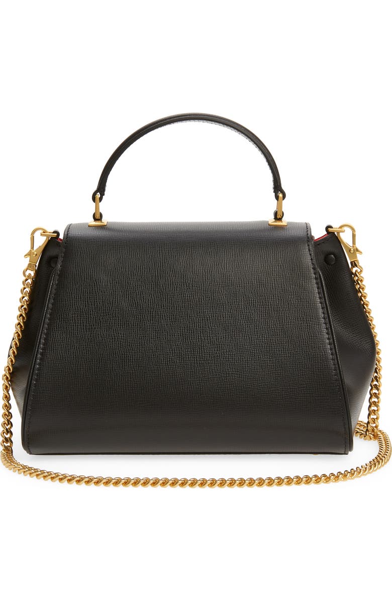 Valentino Garavani Small Rockstud Alcove VLOGO Leather Top Handle Bag, Alternate, color,