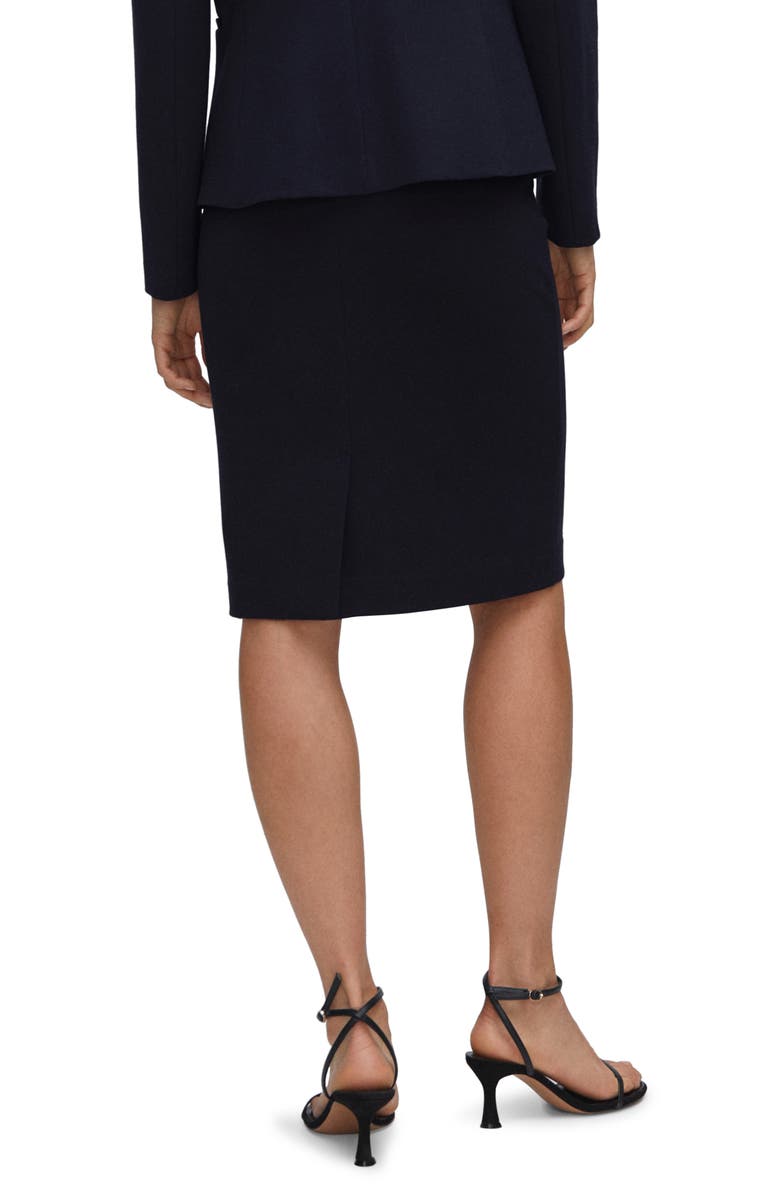 MANGO Knit Pencil Skirt, Alternate, color,